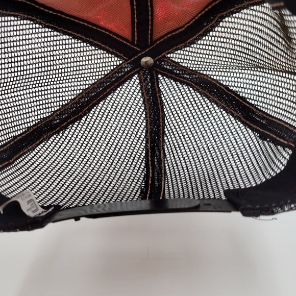 Vintage Nickel Equipment Company Grand Rapids Kalamazoo Red Snapback Hat Cap USA - Picture 9 of 9